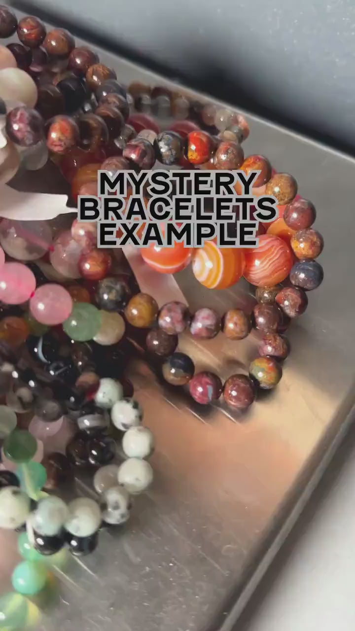 1 Kilo Bracelets Wholesale Mystery Crystals - Free Shipping - Randomly Selected - Start Your Crystal Business