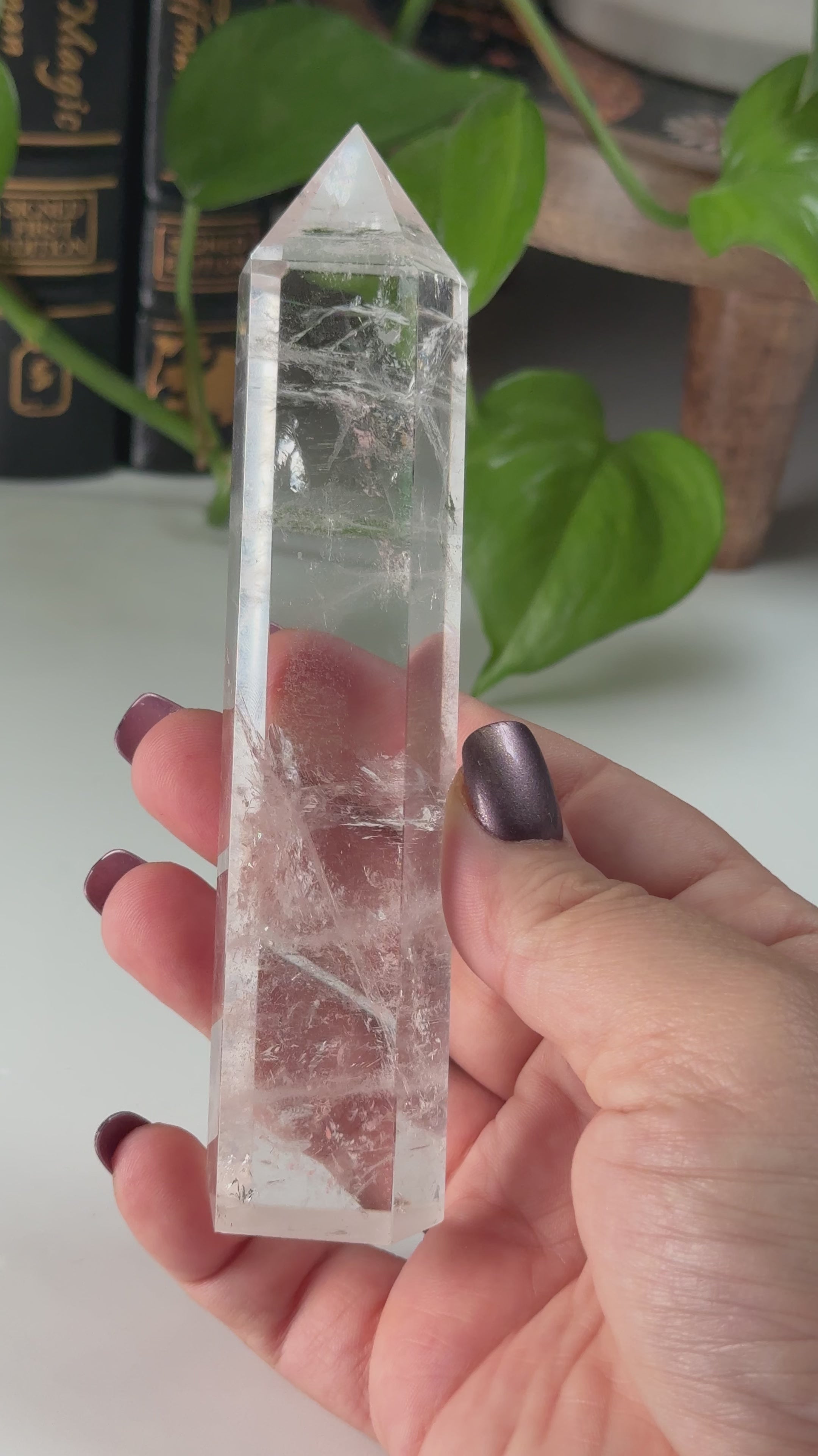 Large Chunky Rainbow Clear Quartz Towers | High Quality Quartz