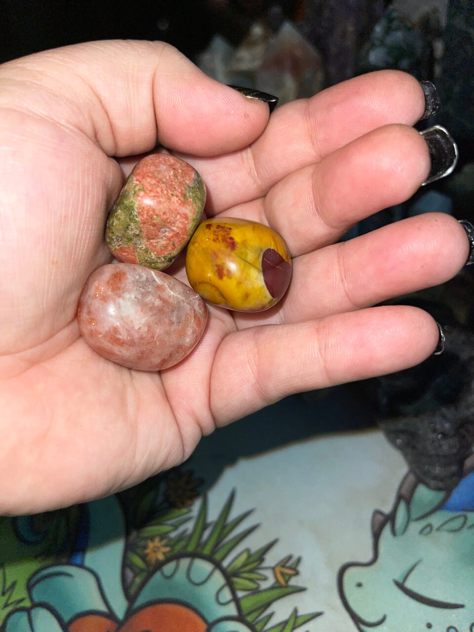 Mystery Crystal Box Tumbled Stones, Rocks, & Minerals Gift Box - Intuitively Selected