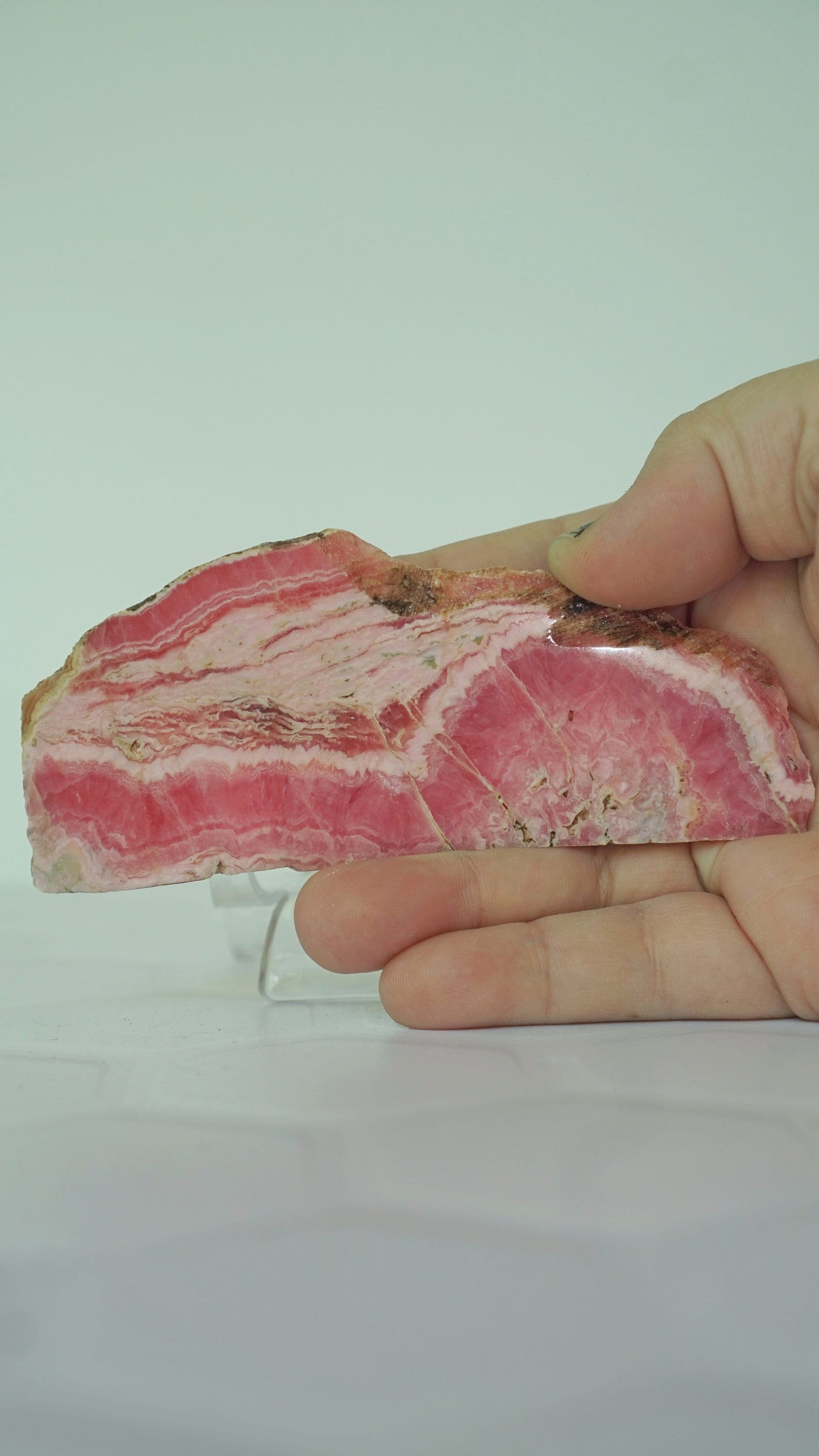 High Quality Rhodochrosite Slab