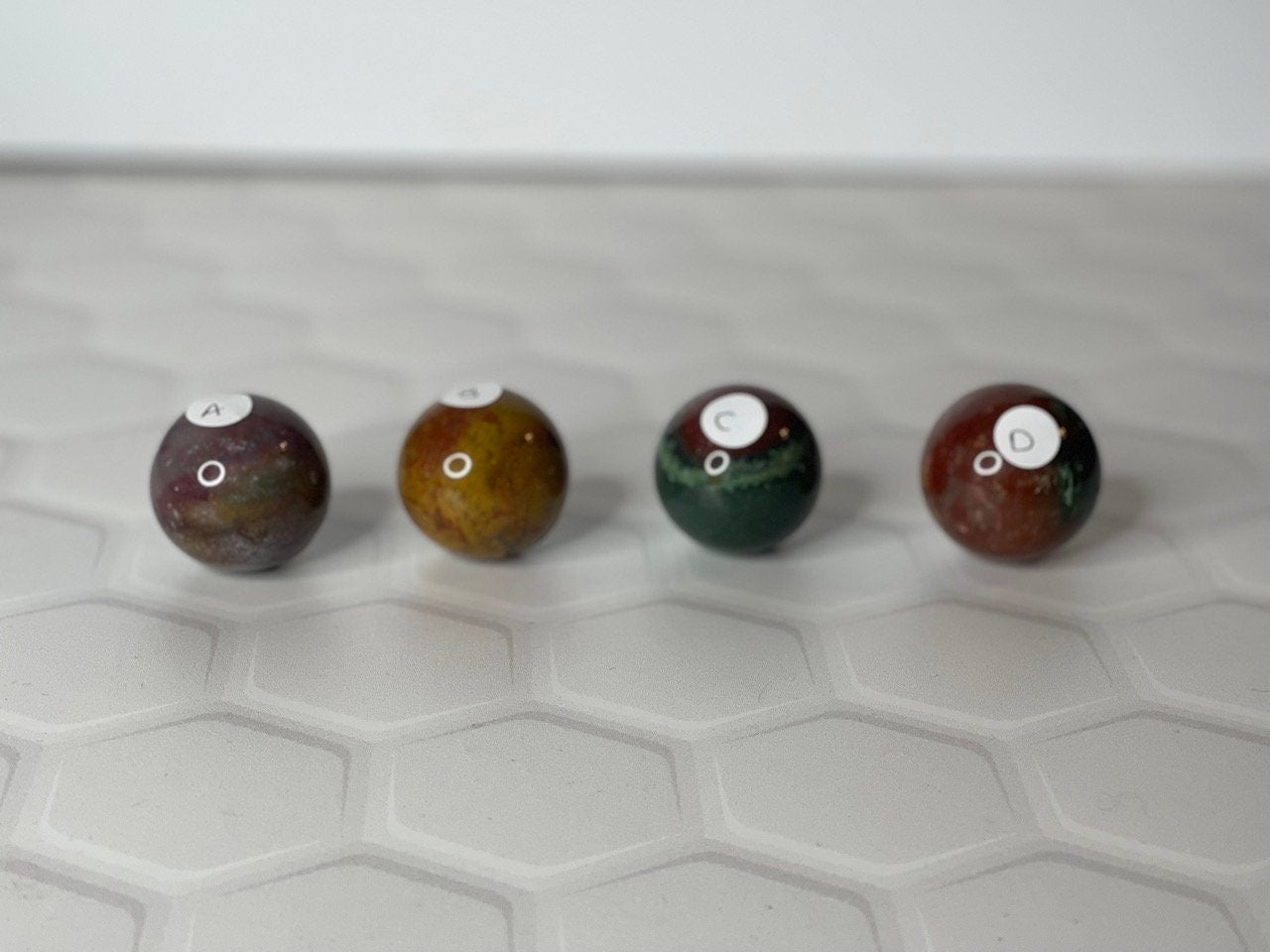 Ocean Jasper Spheres OJ Mini Spheres Ocean Jasper Quartz Crystal Healing Spheres Calming Uplifting Optimistic