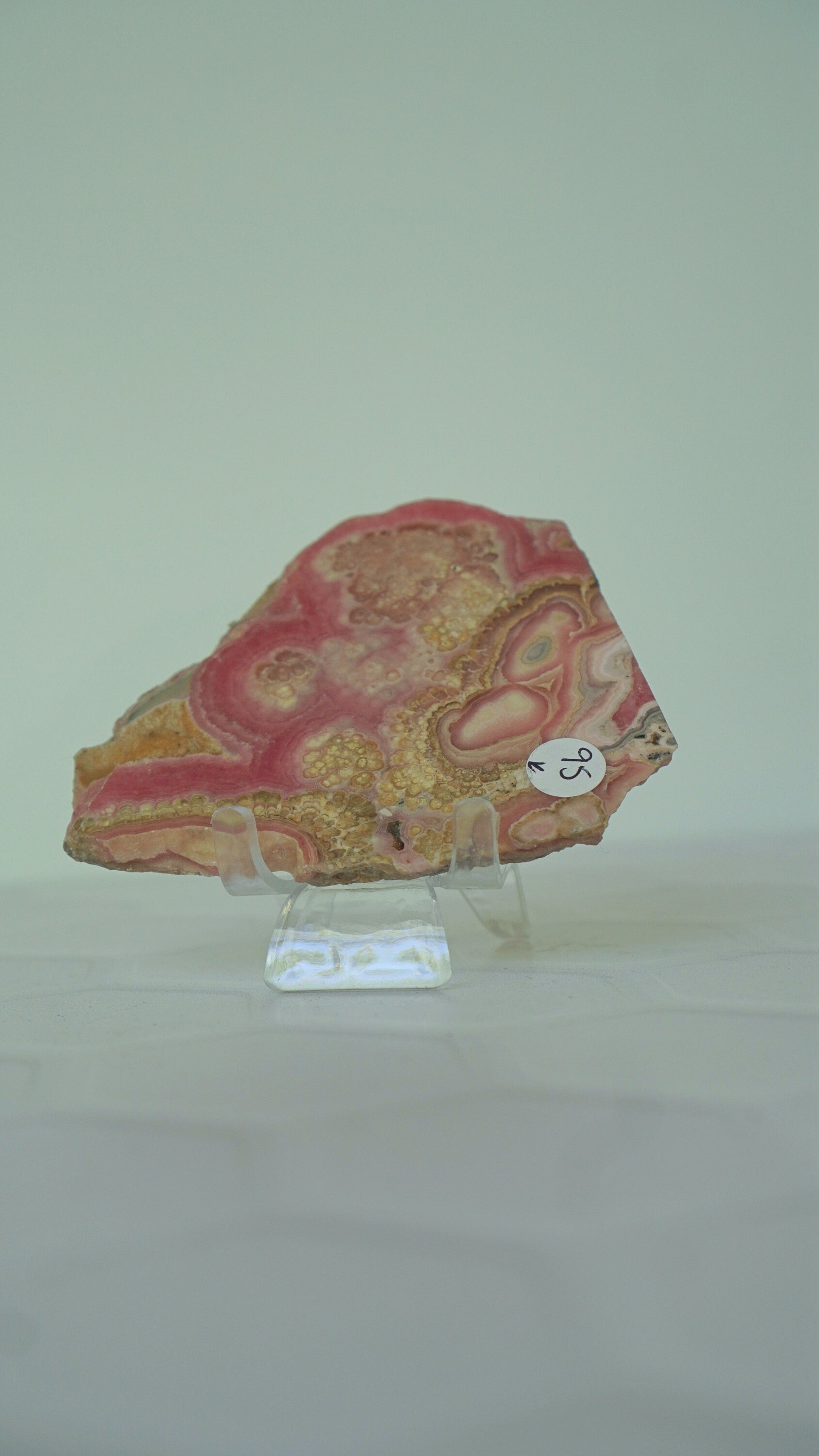 High Quality Rhodochrosite Slab