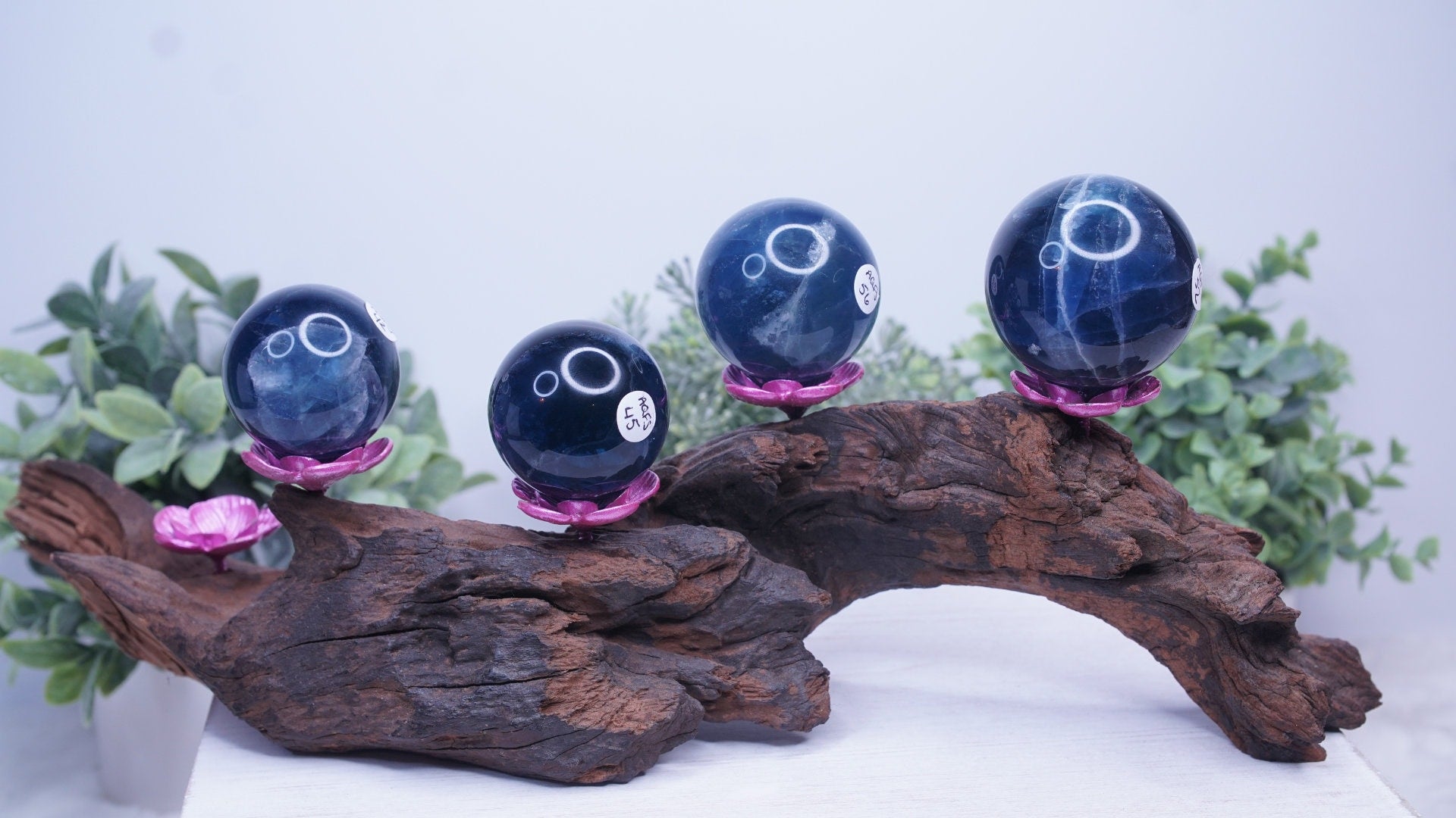 Pretty Aqua Blue Fluorite Sphere Blue Fluorite, Fluorite Sphere, Aqua Fluorite Creativity Concentration Energy Reiki