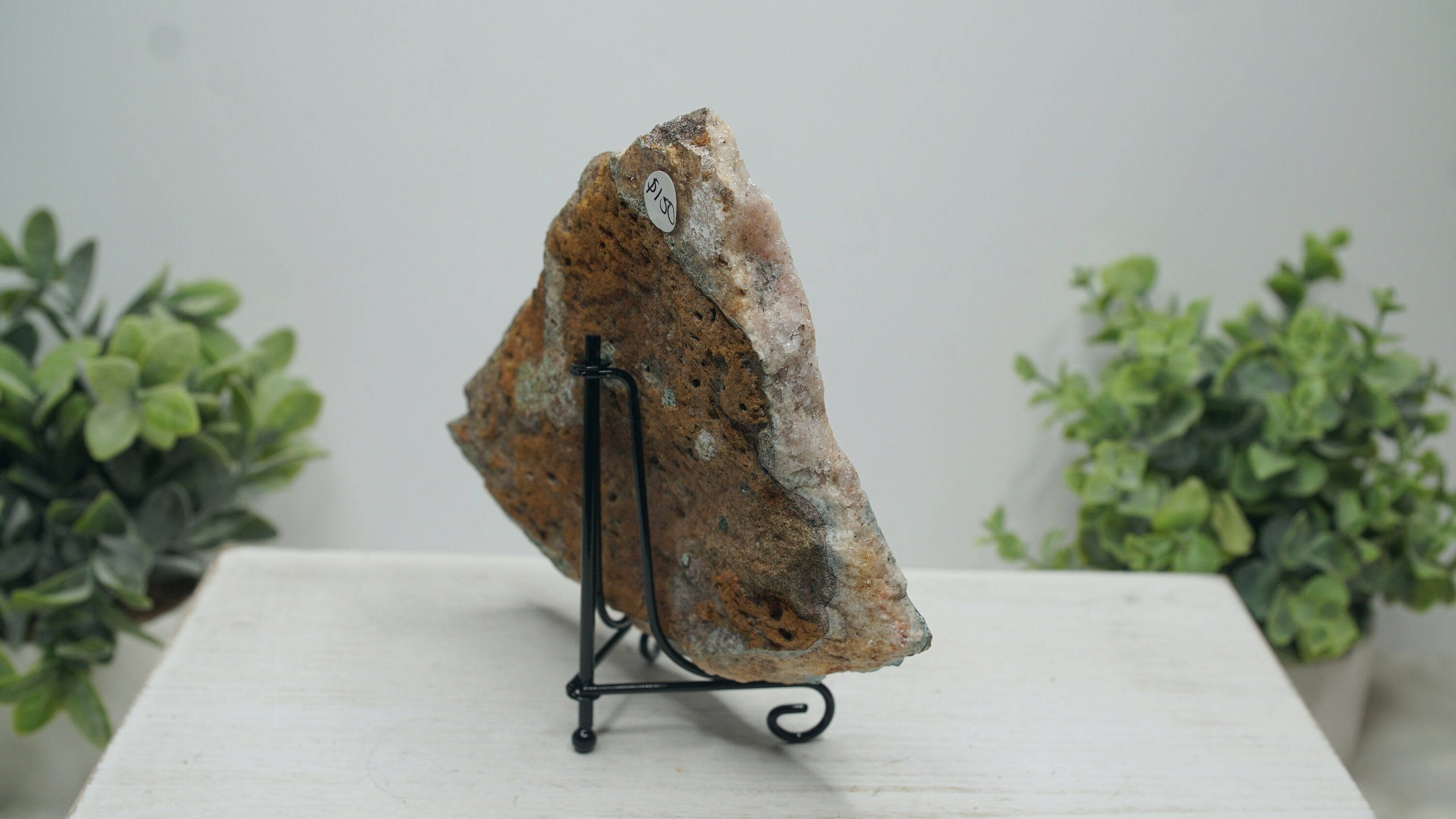 Large Druzy Pink Amethyst Agate Crystal Slab, Healing Slab, Crystal Slab, Chakra Healing, Reiki Healing Altar Calm Trust Grace
