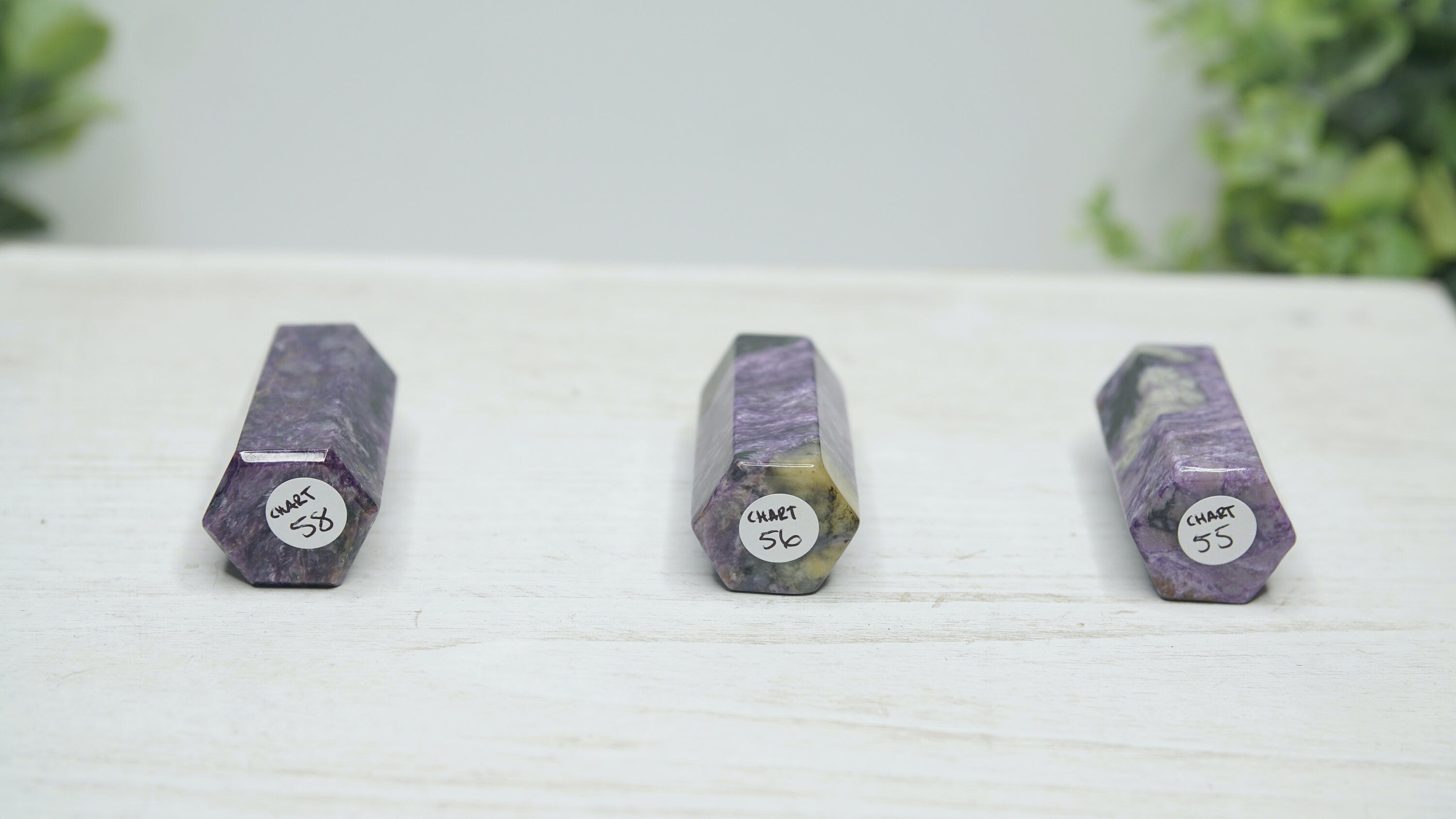 Charoite Gorgeous Purple Crystal Towers High Quality Awakening & Third Eye Chakra