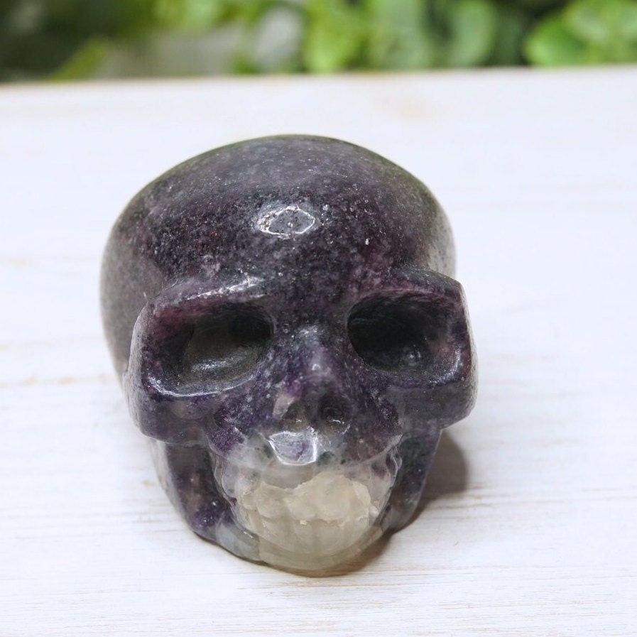 amethyst carved skull